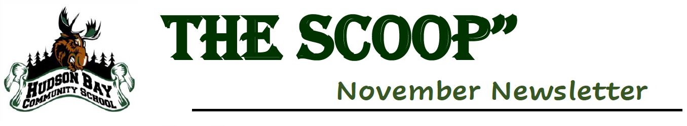 THE SCOOP - November 2023 HBCS Newsletter