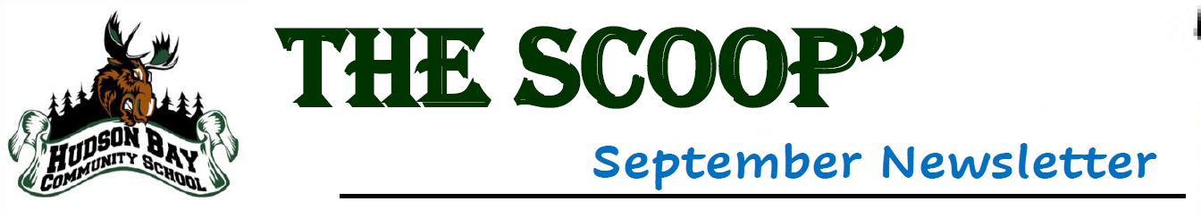 THE SCOOP - September 2023 HBCS Newsletter