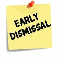 Early dismissal Feb. 27 and Feb. 29