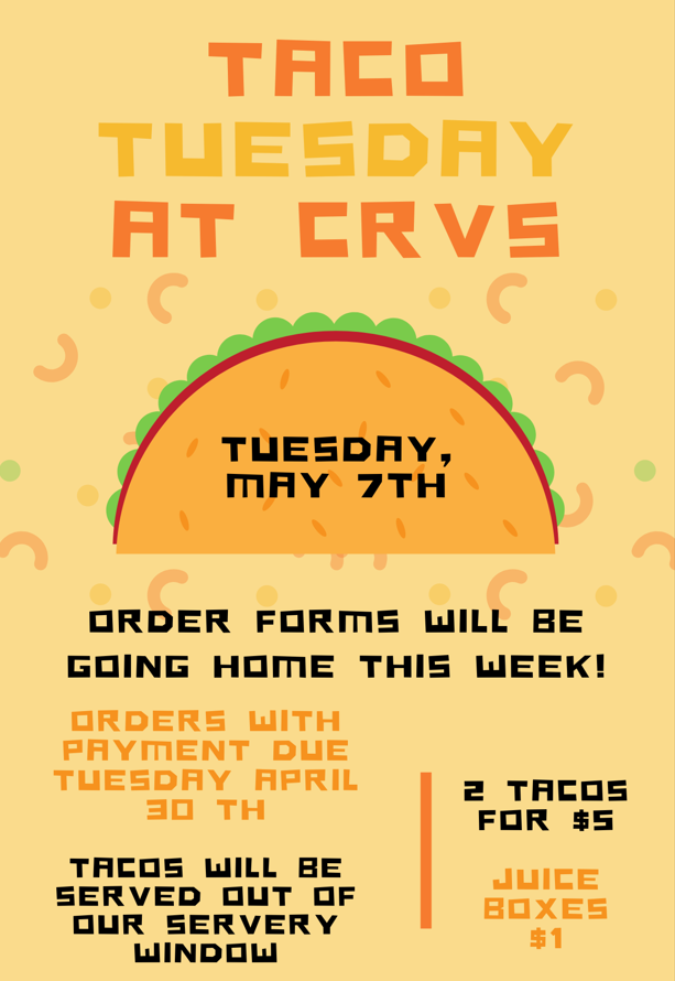 Taco Tuesday at CRVS