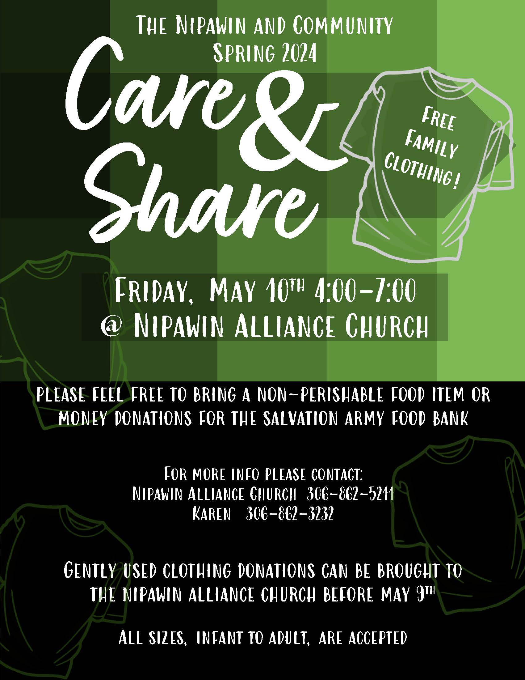 Spring Care & Share May 10th, 2024