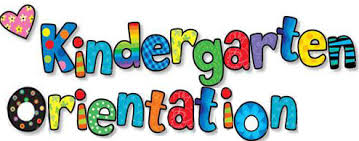 Kindergarten Orientation June 7th AM